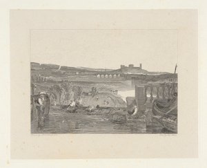 Lancaster az Aqueduct Bridge felől alkotó: Robert Wallis