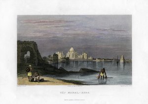 Taj Mahal, Agra, India, 19. század