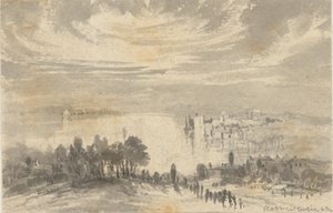 Táj - város egy öbölben alkotó: Robert Walter Weir