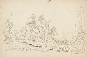 Jelenet Salvator Rosa után alkotó: Robert Walter Weir