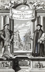 A „The History of the History of the Reformation of the England Church” címlapja
