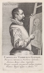 Cornelis Visscher portréja alkotó: Robert Willemsz de Baudous