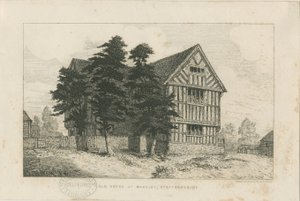 Madeley - Old House: metszet, é.n. [1804-1875] (nyomat)