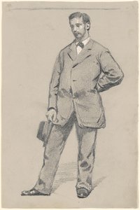 Álló ember alkotó: Robert William Vonnoh