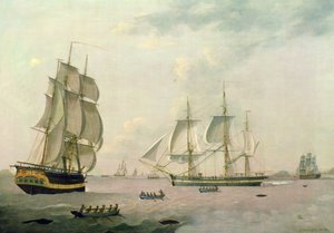 A bálnavadász "Ocran" alkotó: Robert Willoughby