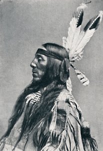 Egy sziú profilképe, 1912