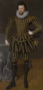 Egy férfi portréja, valószínűleg Sir John Scott (1564-1616), 1600-1605 körül (olaj, vászon)