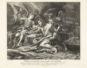 Krisztus az Olajfák hegyén alkotó: Robert van Audenaerd