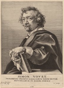 Simon Vouet alkotó: Robert van Voerst after Sir Anthony
