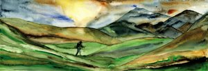 A túrázó hegyi vándorlása alkotó: RodMacIver