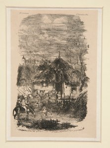 Farm Pavilion a La Revue fantaisiste-tól alkotó: Rodolphe Bresdin