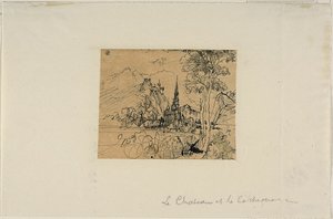 A kastély és a katedrális alkotó: Rodolphe Bresdin