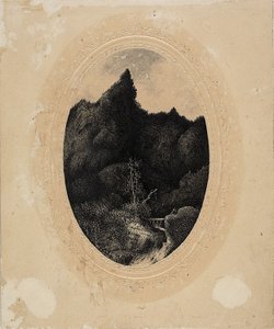 Az utazó a hegyekben alkotó: Rodolphe Bresdin