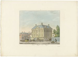 Mauritshuis te Den Haag Hágai ​​Királyi Múzeum (cím a tárgyon)
