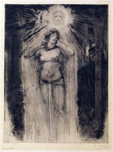 Szimbolika: Kundry, Egusquiza y Barrena, Rogelio de (1845-1915) alkotó: Rogelio Egusquiza