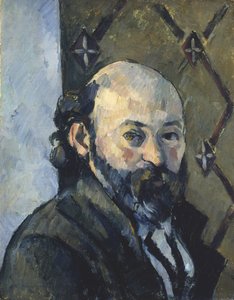 Másolat Cezanne önarcképe után, 1925 alkotó: Roger Eliot Fry