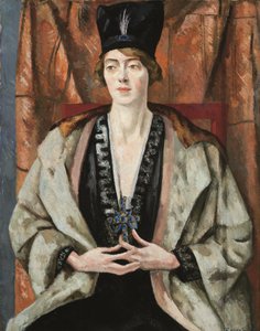 Violafa portréja (olaj, vászon) alkotó: Roger Eliot Fry