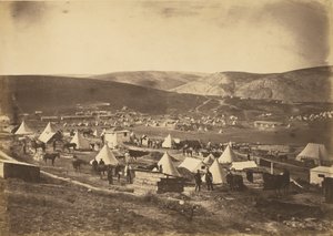Az 5. dragonyos gárda tábora alkotó: Roger Fenton