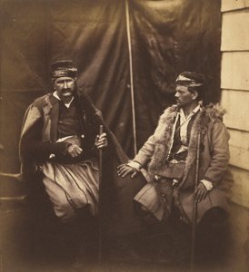 Vita két horvát között. alkotó: Roger Fenton