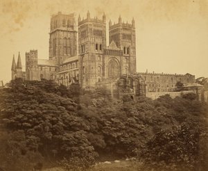 Durham nyugati homlokzata alkotó: Roger Fenton