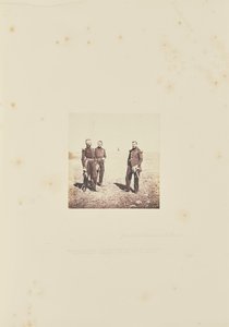 Labousiniere tábornok és Bevret tábornok. alkotó: Roger Fenton