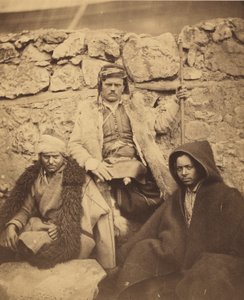 Horvát törzsfőnökök csoportja. alkotó: Roger Fenton