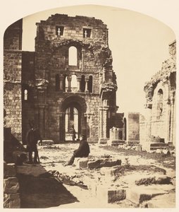 Belső tér, Lindisfarne kolostor, nyugati vég alkotó: Roger Fenton