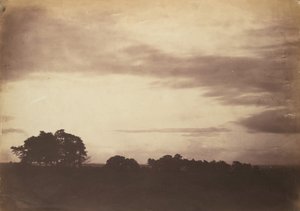 Táj felhőkkel, valószínűleg 1856. alkotó: Roger Fenton