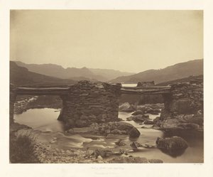 Pont-y-Garth, Capel Curig közelében alkotó: Roger Fenton