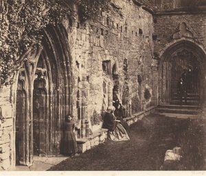 A kerengő, Tintern apátság,1854 (fotó) alkotó: Roger Fenton