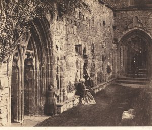 The Cloisters, Tintern Abbey alkotó: Roger Fenton