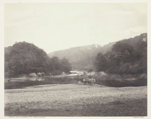 Kilátás a Ribble-re, Yorkshire alkotó: Roger Fenton
