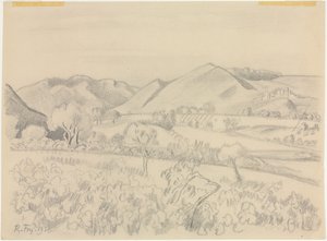 Tájkép alkotó: Roger Fry