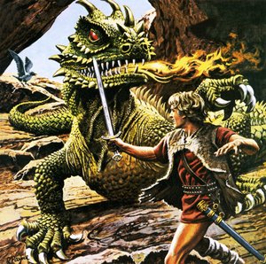 Siegfried harca a sárkánnyal