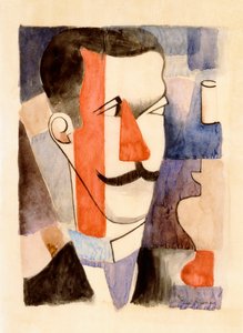 Tanulmány Paludes számára, 1917-1920 alkotó: Roger de La Fresnaye