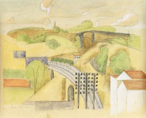 Tanulmány a Meulan Viadukthoz; Tanulmány a Meulan Viadukthoz, 1912
