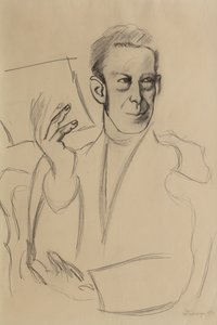 Tanulmány Jean-Louis Gampert portréjához