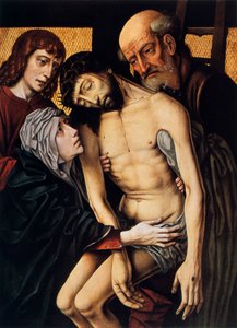 Leszállás a keresztről, c1430. alkotó: Rogier van der Weyden