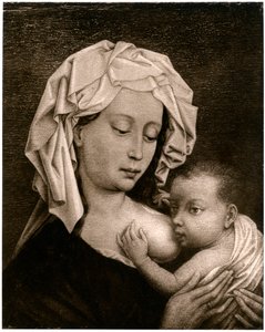Madonna és gyermeke, 1927 alkotó: Rogier van der Weyden