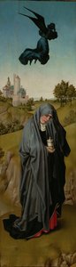 Szent Mária Magdolna A keresztre feszített triptichon, c. 1440 alkotó: Rogier van der Weyden