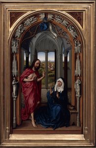 Miraflores Boldogasszony oltára, c. 1440 alkotó: Rogier van der Weyden
