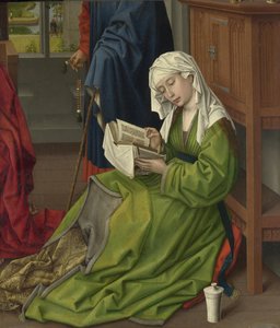 A Magdolna-olvasás, 1438 előtt (olaj, tábla) alkotó: Rogier van der Weyden