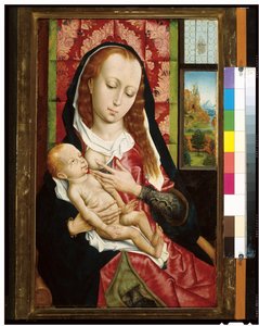 A Szűz és a Gyermek, 1480 körül alkotó: Rogier van der Weyden