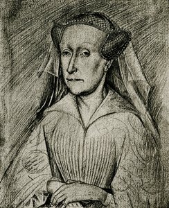 A művész felesége alkotó: Rogier van der Weyden
