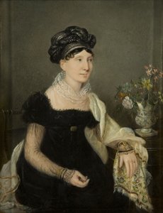 Madame Catalani, 1821 körül (olaj, malomdeszka)