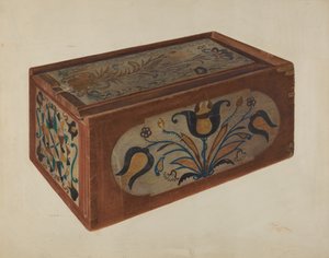 Pennsylvania német gyertyatartó