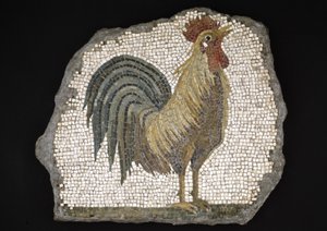 Cockerel (mosaic) alkotó: Roman