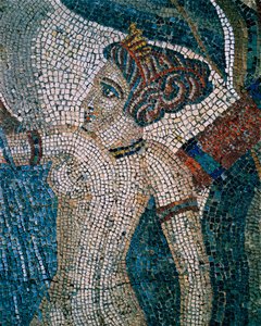Fürdőző Diana, 2-3. század (mozaik) alkotó: Roman