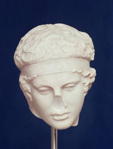 A Diadumenos feje (márvány) (lásd még: 293766) alkotó: Roman