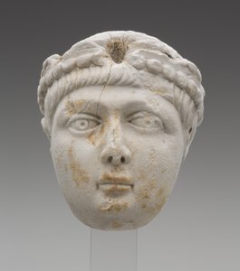 Honorius császár feje gyermekként, Kr.u. IV. század vége (márvány) alkotó: Roman